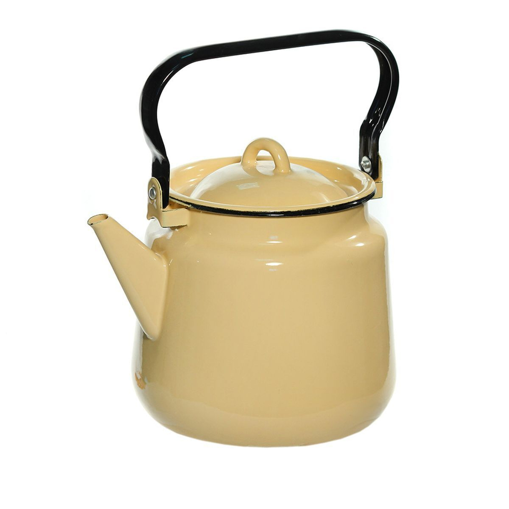 Чайник сталь, эмал, 3.5 л, ручк металл, СтальЭмаль, в асс, 2с26