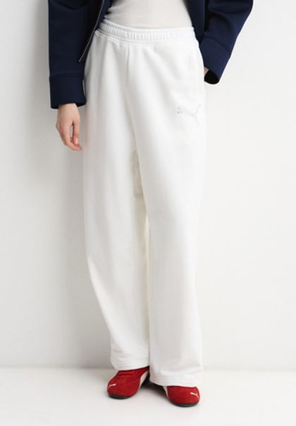 Брюки спортивные женские PUMA ESS GRAPHIC LEO LUXE Bedazzled Slouchy Pants TR