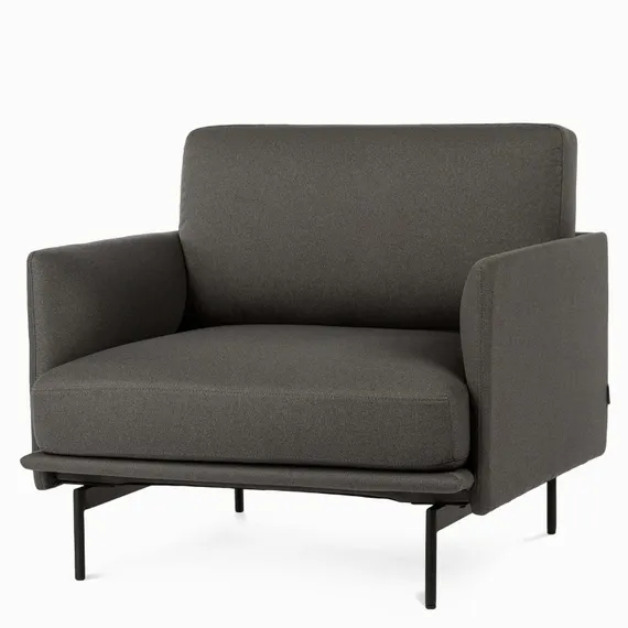 Кресло Bebe, чёрная водоотталкивающая ткань