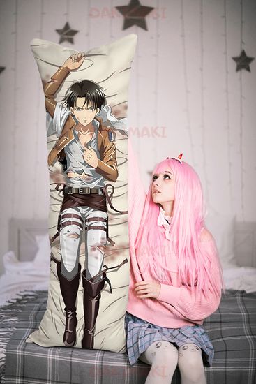 Дакимакура Леви и Эрен арт. 0310