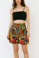 Летний костюм с принтом