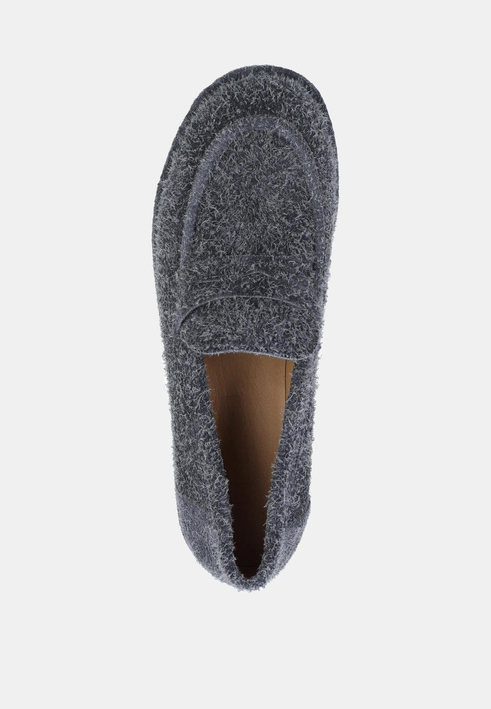 Лоферы // Nino // Gray // Fluffy