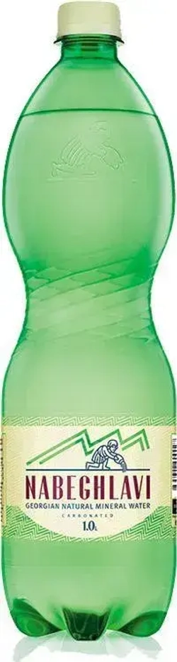 Вода газированная Набеглави минеральная, лечебно-столовая, 1 л