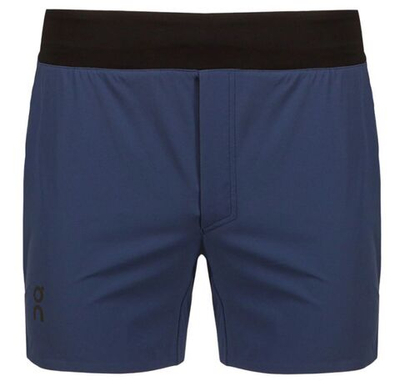 Мужские теннисные шорты ON The Roger 5" Lightweight Shorts - denim/black