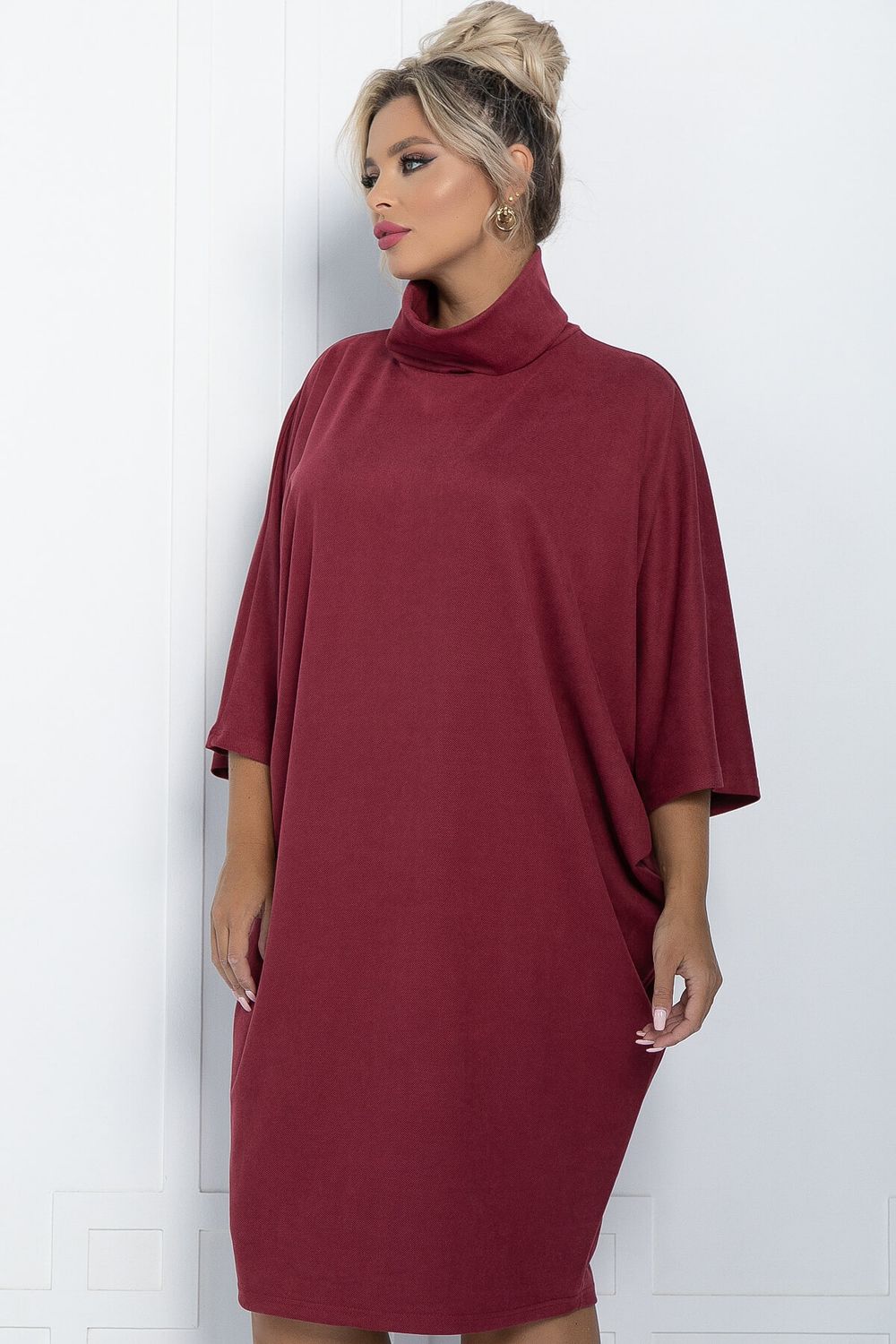 Платье Алина (бордовое) П11406 LT Collection