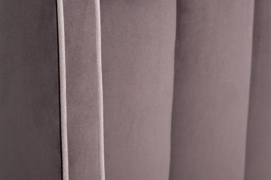 Кровать Odry c подъем.мех. велюр лилово-серый Vel19 206*220*120