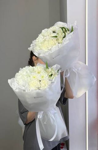 Букет в белых тонах