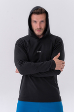 Кофта LONG-SLEEVE T-SHIRT WITH A HOODIE 330
Черная