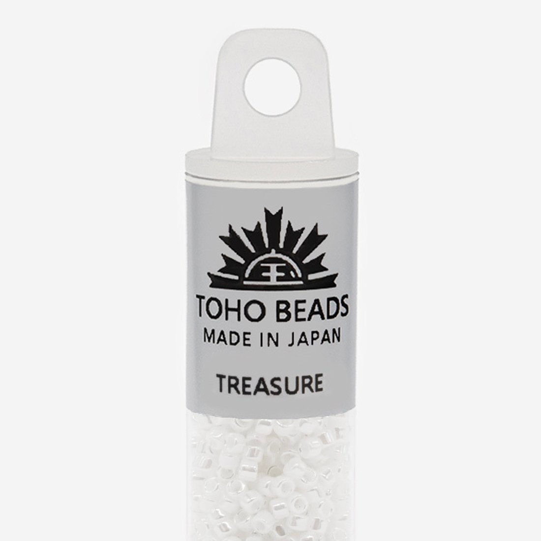Японский бисер TOHO Treasure (№121), жемчужный глянцевый
