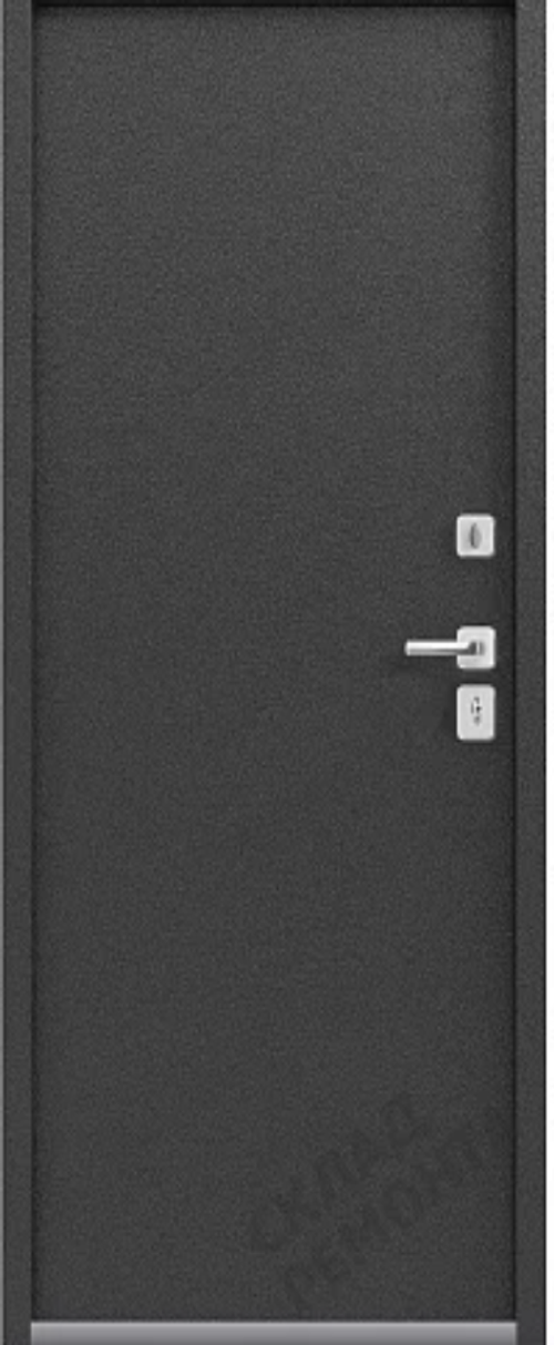 Стальная дверь Т-3 Антрацит муар