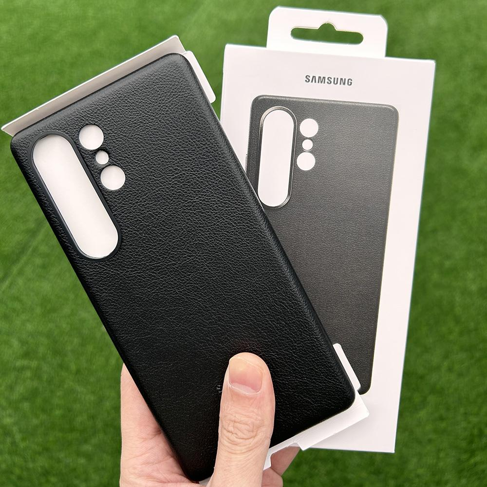LEATHER CASE c MagSafe для Samsung S25