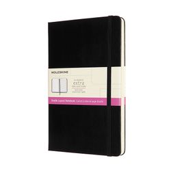 Блокнот Moleskine Double Large A5 черный (NB313HBK)
