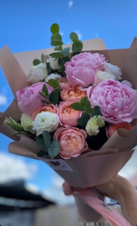 Букет «Нежность тысячи лепестков»