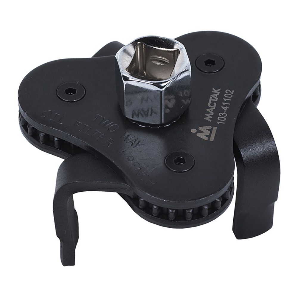 МАСТАК (103-41102) Съемник масляных фильтров, 63-102 мм, 3-х захватный