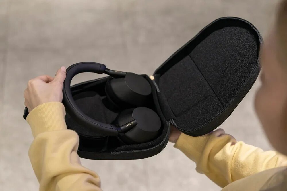 Беспроводные наушники с шумоподавлением Sony WH-1000XM5, Black | Черный