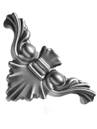 Накладка сталь 130х81 мм, толщина металла 1 мм.