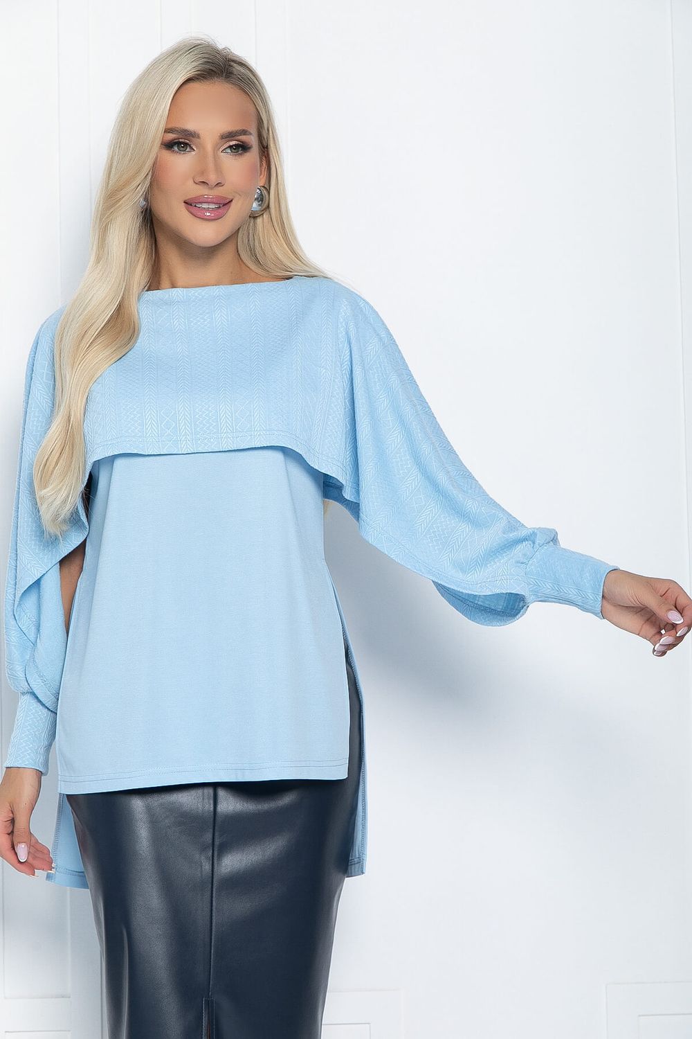 Джемпер Элли (голубой) Б11197 LT Collection