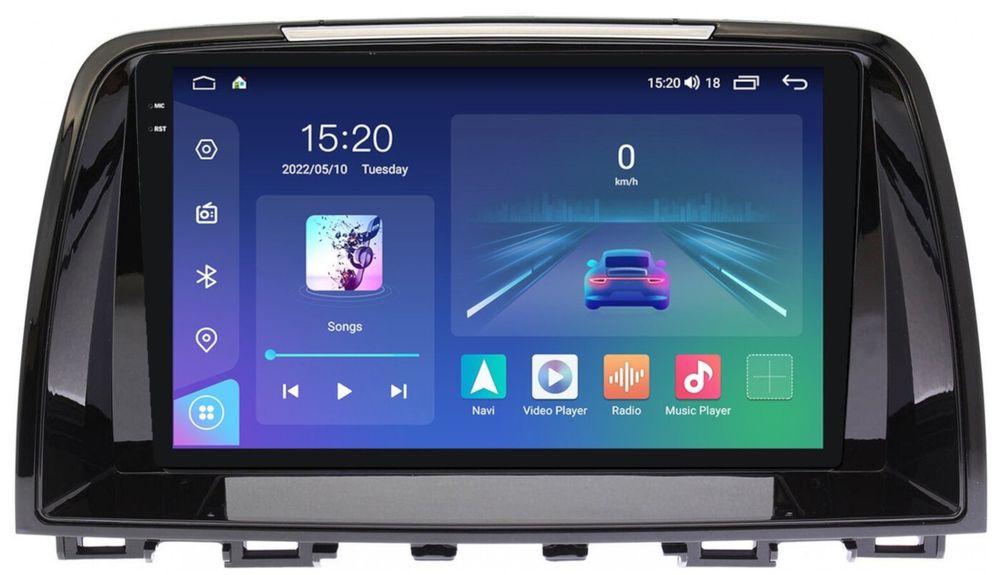 Магнитола для Mazda 6 2012-2014 - Parafar PF010U2K на Android 13, QLED+2K, ТОП процессор, 8Гб+128Гб, CarPlay, 4G SIM-слот