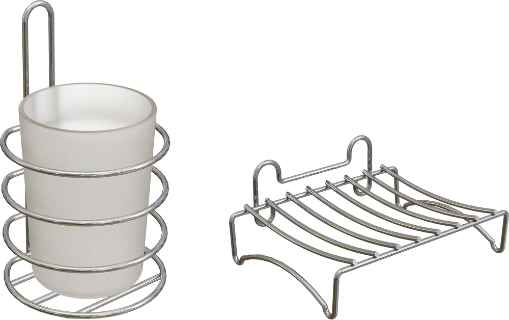 Набор Мыльница DIWO Смоленск П14799 + Стакан ПК14802