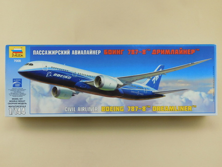 Сборная модель Boeing 787-8 Dreamliner (М1:144)