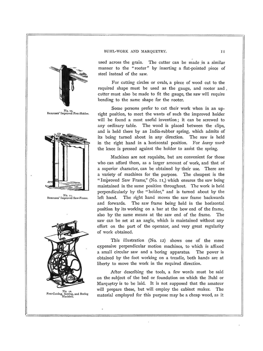 Manual of Buhl-work and marquetry. with practical instructions for learners, and ninety coloured designs | W. Bemrose