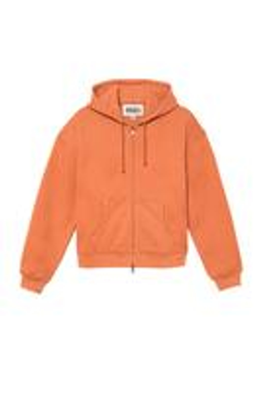 ZARA X BENITO ANTONIO ТОЛСТОВКА С КАПЮШОНОМ, ОРАНЖЕВЫЙ