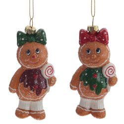 GAEM Украшение новогоднее "Пряник", L5,5 W3,5 H12 см, 2в.