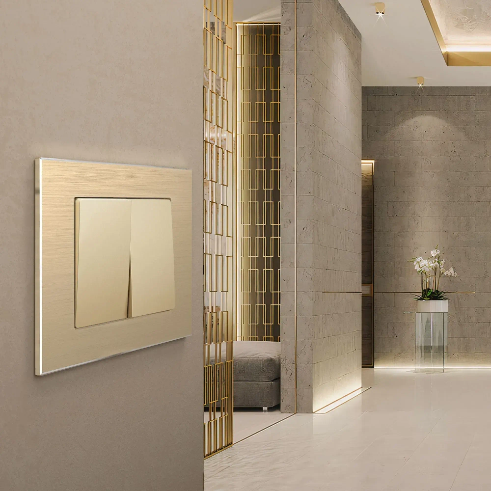 Рамка на 1 пост Aluminium (шампань алюминий) W0011711