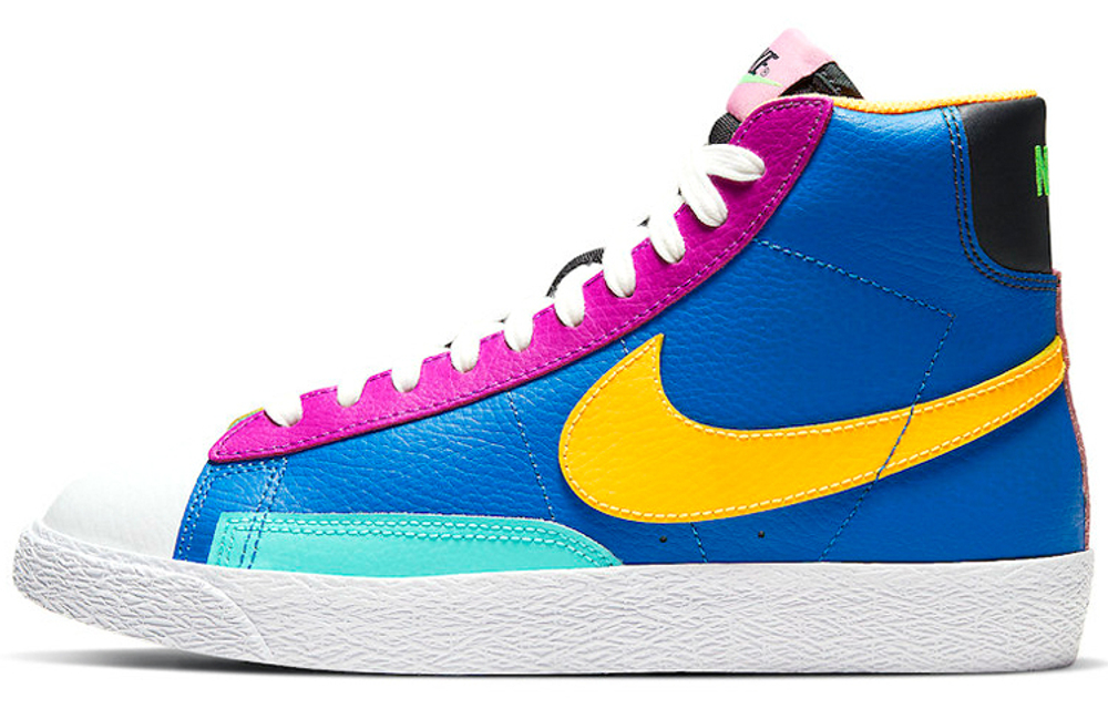 Nike high tops multi coloured shop