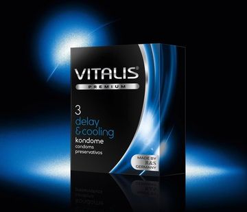 Презервативы VITALIS premium №3 delay& cooling 40126VP