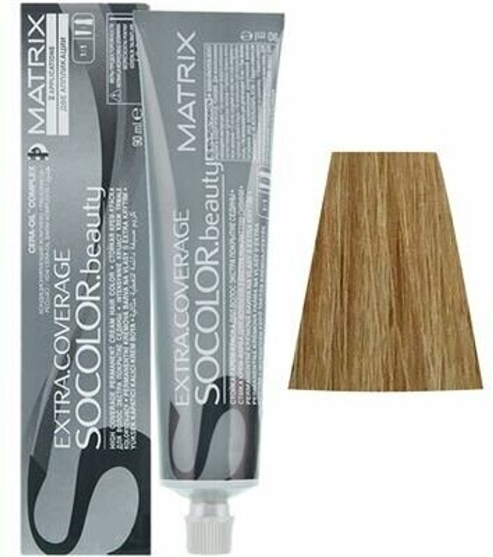 Matrix Краска для волос  SoColor Pre-Bonded 510G очень-очень светлый блондин золотистый  90мл