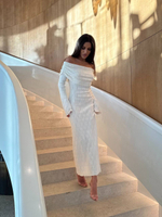 Платье DAVIDA, молочный