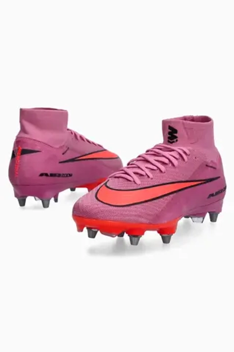 Бутсы Nike Zoom Mercurial Superfly 10 Elite SG-Pro - бордовый