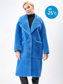 Шуба женская чебурашка тедди  эко