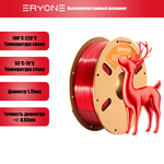 Пластик Eryone Ultra Silk PLA 1.75mm 1kg Red