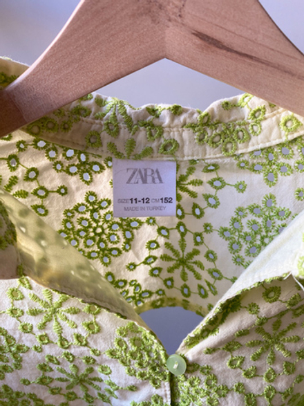 Хлопковая блузка Zara, 152