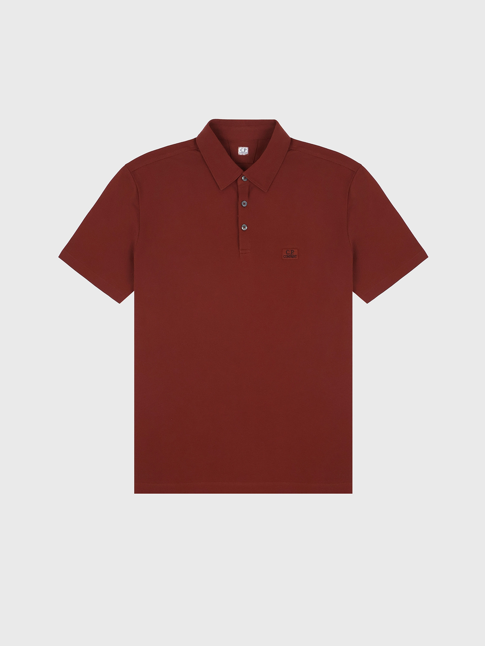 Поло C.P. Company Stretch Piquet Burgundy