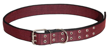 ZOONIK Ошейник для крупного рогатого скота (капроновая лента двойная, удлиненный), 103,5-128 см, ширина 45 мм