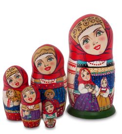 Народные промыслы МР-32/ 5 Матрешка 5м «Устинья»