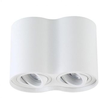 Накладной точечный светильник CLT 410C2 WH белый Crystal Lux