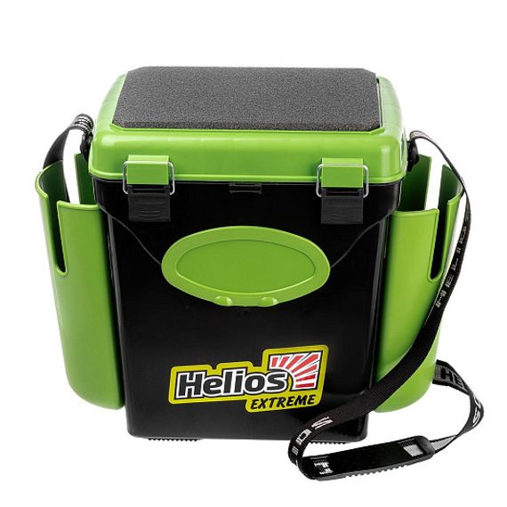 Ящик зимний Helios &quot;FishBox&quot; односекционный (10л) зеленый