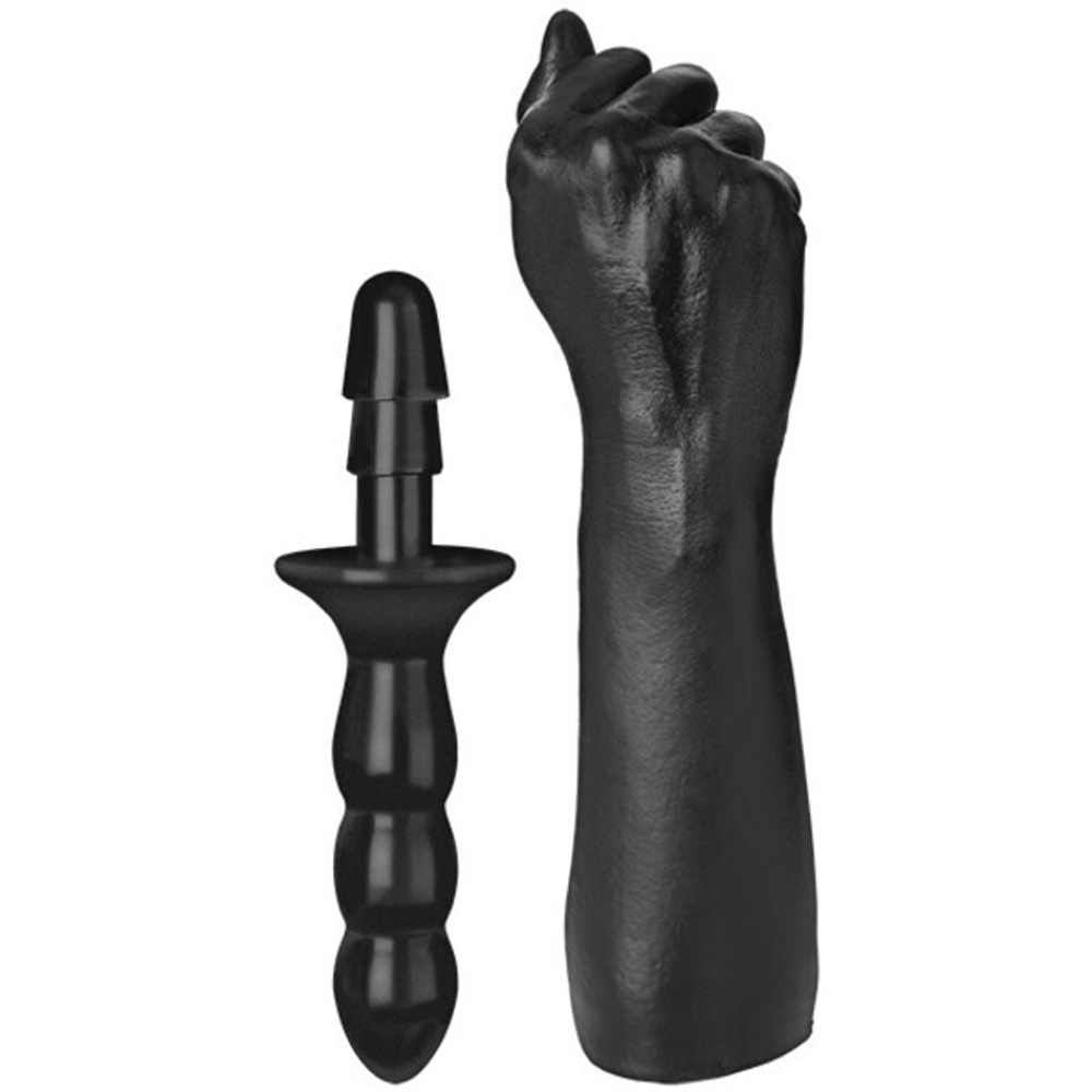 Рука для фистинга серии TitanMen - The Fist with Vac-U-Lock Compatible Handle (Цвет: черный)