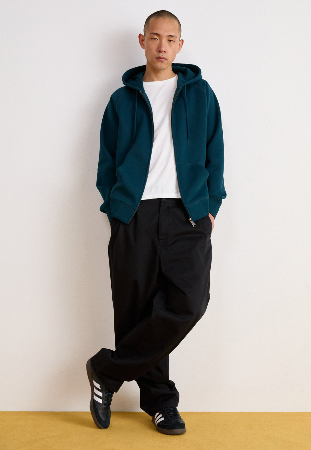 Carhartt WIP MERRICK LENEXA - Тканевые брюки - Чёрный