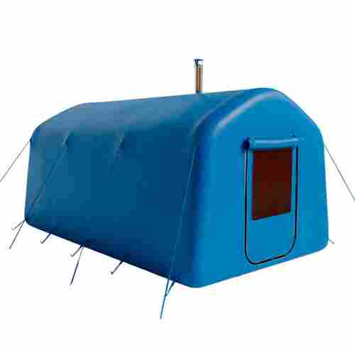 Баня пневмокаркасная 4,8×2,4×2,4 м, из ПВХ, синяя