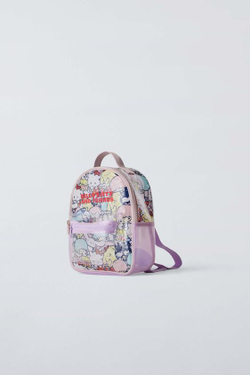 ZARA МИНИ-РЮКЗАК HELLO KITTY AND FRIENDS ©, ЭКРЮ