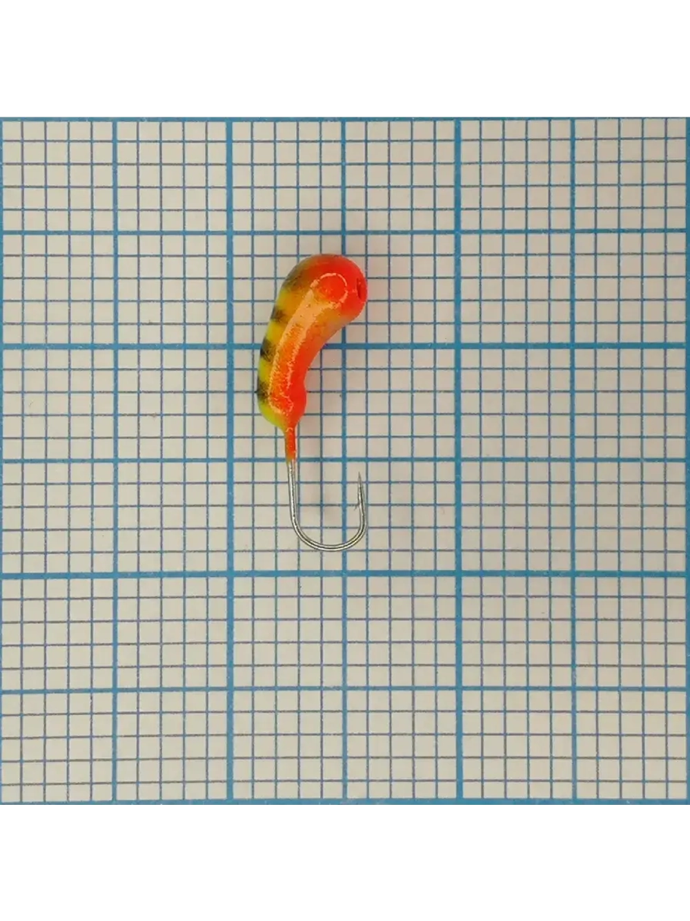 Мормышка вольфрамовая Уралка с отверстием