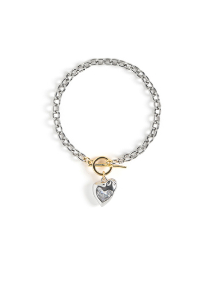 Браслет "Ice Heart" Bicolor