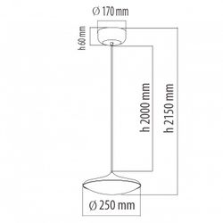Подвесной светильник DeMarkt Перегрина 5 703011201