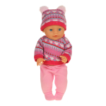 Пупс озвуч. "Анечка" 40см. музыка-Шаинский, пьет, писает, закр.глазки, 4 аксесс, 100 фраз Y40BB-KNIT