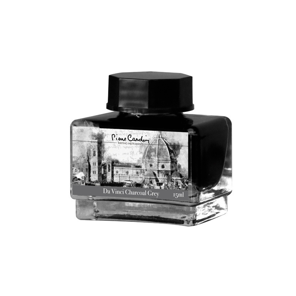 Флакон чернил - Pierre Cardin, серые 15 мл.